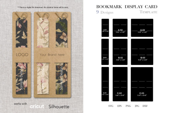 Download Bookmark Display Card SVG,Resin Bookmark - Display card svg Collection