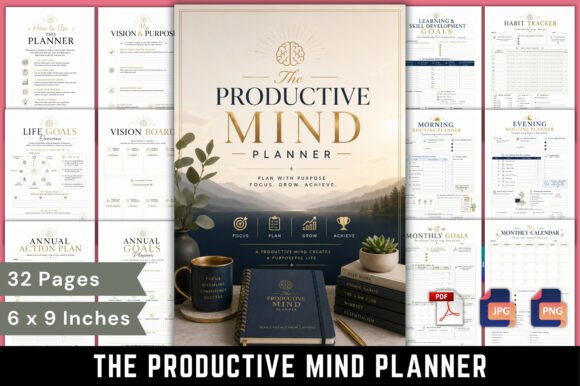 Download The PRODUCTIVE MIND PLANNER - Productive Collection