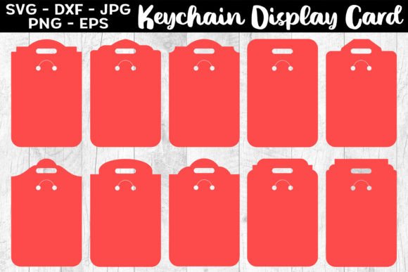 Download Keychain Display Card SVG, Keyring Card - Display card svg Collection