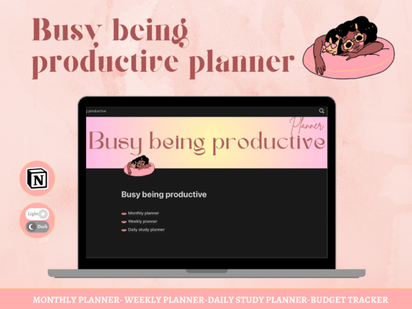 Download Busy Being Productive Notion Template - Productive Collection