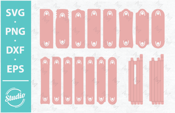 Download Pen Box Template, Pen Display Card Svg - Display card svg Collection